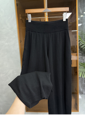 重磅！yuan厂P牌料！美丽诺羊毛高腰休闲针织气球裤女   D3035~ME