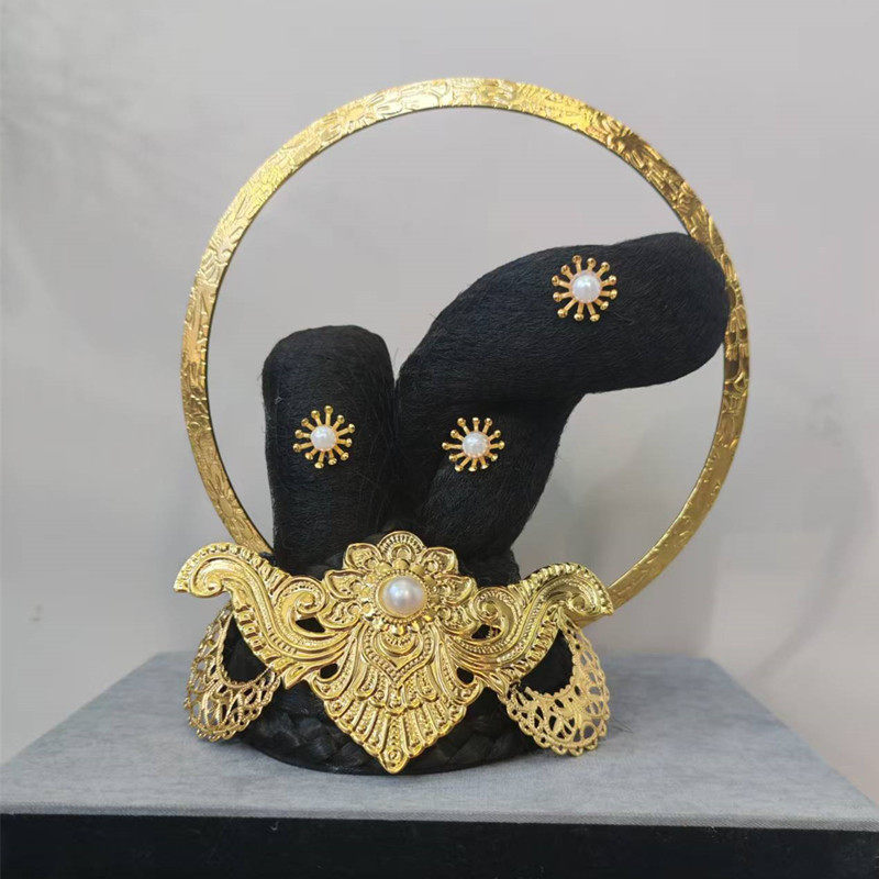 古装敦煌仙女飞天头饰西域风情假发包头饰舞台演出汉服唐风假发髻,运动/瑜伽/健身/球迷用品,古典舞配饰,淘宝优惠券,粉丝福利购,淘宝优惠卷