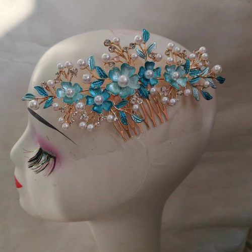 傣族舞蹈头饰胶州秧歌