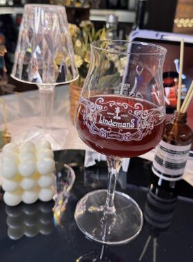 林德曼进口玻璃啤酒杯
