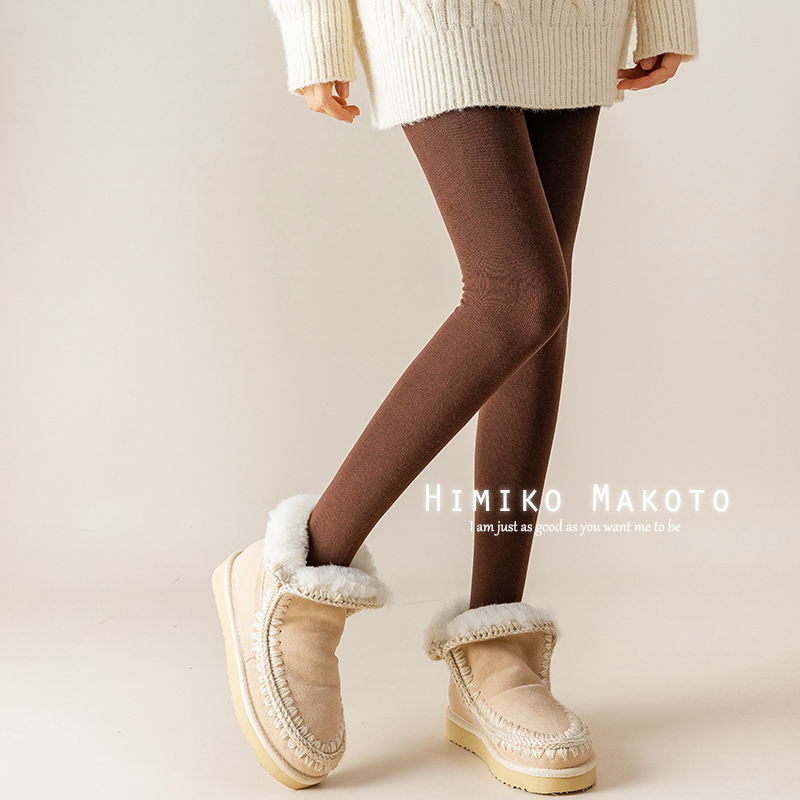 长筒女袜纯色高筒袜jk秋季大腿袜