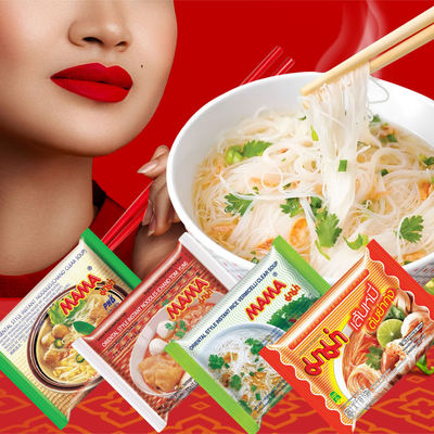 泰国进口mama泰氏妈妈酸辣米粉  泰式酸辣河粉清汤金边粉冲泡粉丝