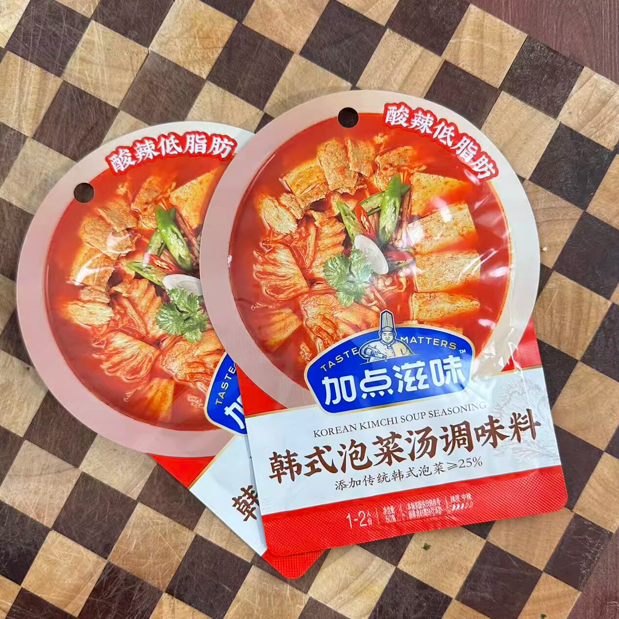 4袋加点滋味韩式泡菜汤调味火锅底料辣白菜豆腐酱料部队火锅拌饭