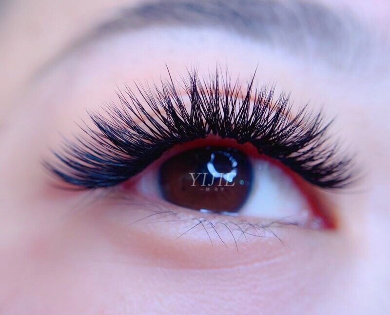 嫁接睫毛娇颜v型毛随意夹取0.05c