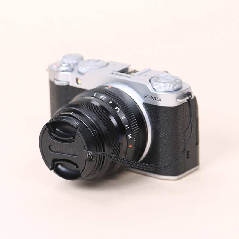镜头盖防丢绳适用于富士xm5xs20xt50x100vixt30二代15-45/18-55等