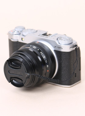 镜头盖防丢绳适用于富士xm5xs20xt50x100vixt30二代15-45/18-55等
