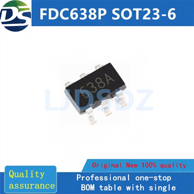 FDC638P SOT23-6  全新原装 房间现货