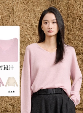 SWEETBASIL紫淑2025冬新品专柜同款女装套头衫Z1EA54166A