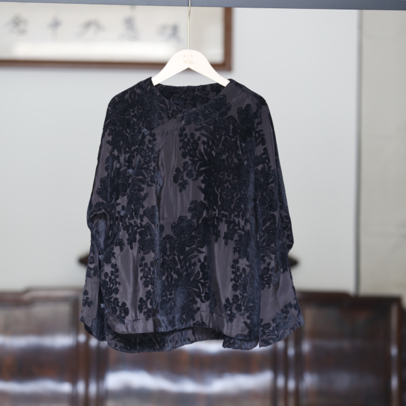 如素慢衣保暖宽松简约上衣40148