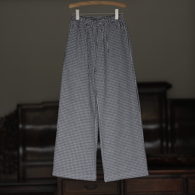 如素慢衣冬季夹棉格子直筒棉裤60056,女装/女士精品,休闲裤,淘宝优惠券,粉丝福利购,淘宝优惠卷