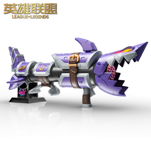 lol金克丝鱼骨头发射器英雄联盟