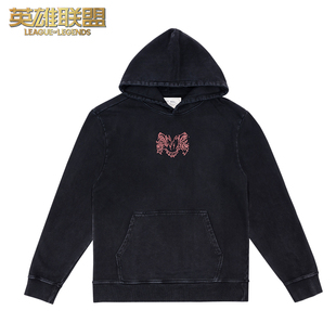 英雄联盟LOL 双城之战 凯特琳和蔚卫衣休闲百搭帽衫 游戏周边