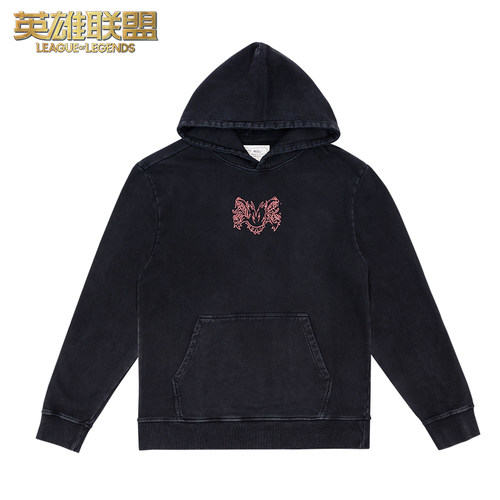 英雄联盟LOL 双城之战 凯特琳和蔚卫衣休闲百搭帽衫 游戏周边