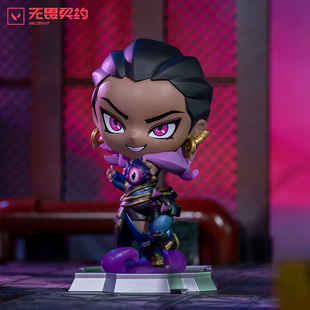 无畏契约瓦罗兰特芮娜Q版手办游戏周边游戏实物