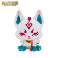 英雄联盟 LOL 灵魂莲华阿狸毛绒公仔玩偶 游戏周边官方正品