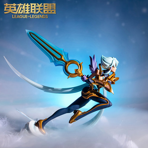 英雄联盟黎明使者锐雯雕塑
