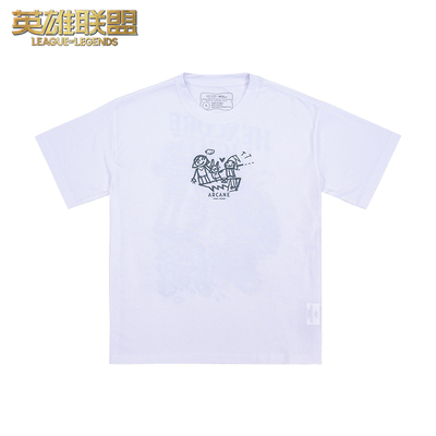 《英雄联盟:双城之战》电音狂欢派对 中国站限定纪念T恤