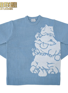 英雄联盟LOL魄罗毛衣圆领套头毛衣男女同款游戏周边