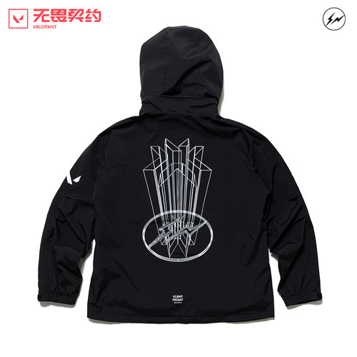 无畏契约×FRAGMENT 工装夹克瓦罗兰特藤原浩联名款游戏官方周边