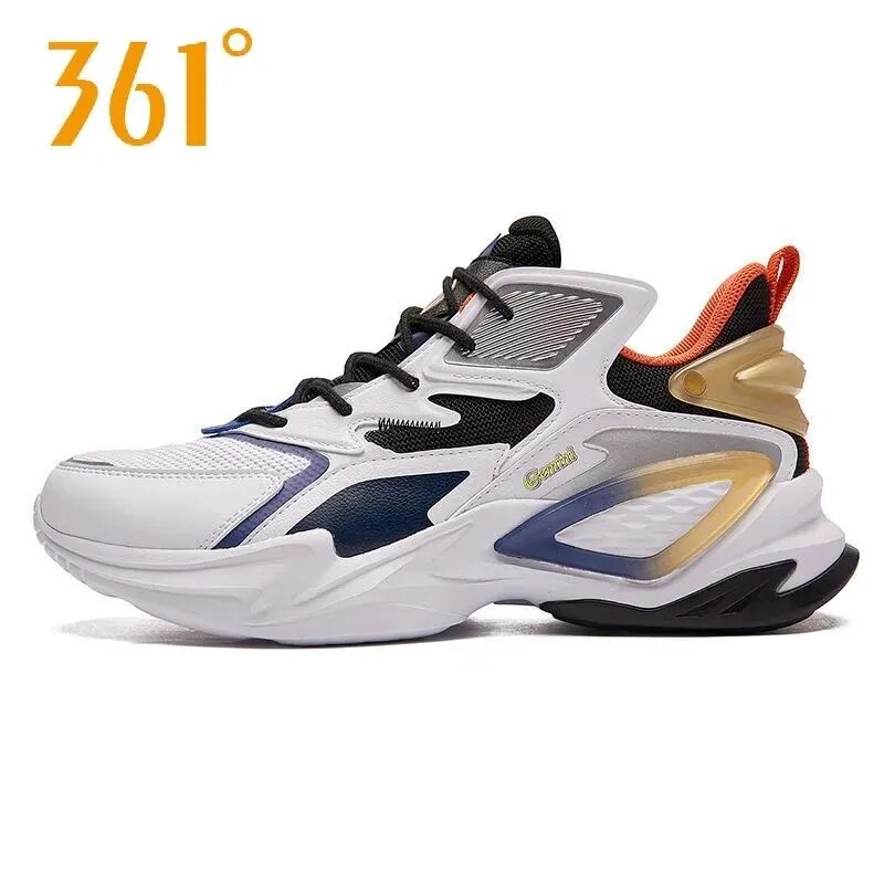 黄金圣斗士联名|双子座撒加361°男鞋老爹鞋2023春秋运动鞋跑步鞋