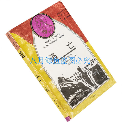 逃亡 奈丽·萨克斯诗歌集 孟蔚彦 获诺贝尔文学奖作家丛书 老版 - 封面