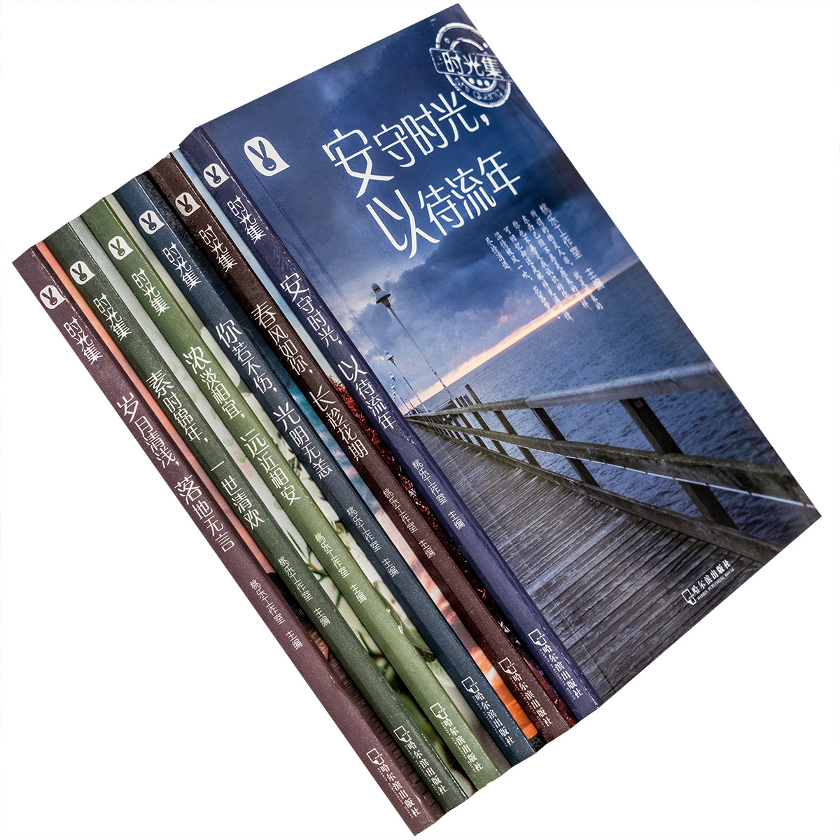 时光集 全6册 不生气的智慧日知 人生哲学  安守时光以待流年女性励志成功书籍 素年锦时一世清欢你若不伤光阴无恙 正版书籍包邮