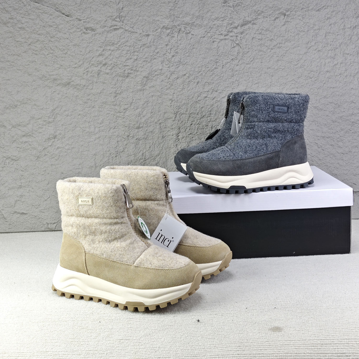 出俄罗斯单冬季真皮雪地靴女加厚羊毛保暖抗寒耐寒-30°防滑棉靴,女鞋,时尚雪地靴,淘宝优惠券,粉丝福利购,淘宝优惠卷