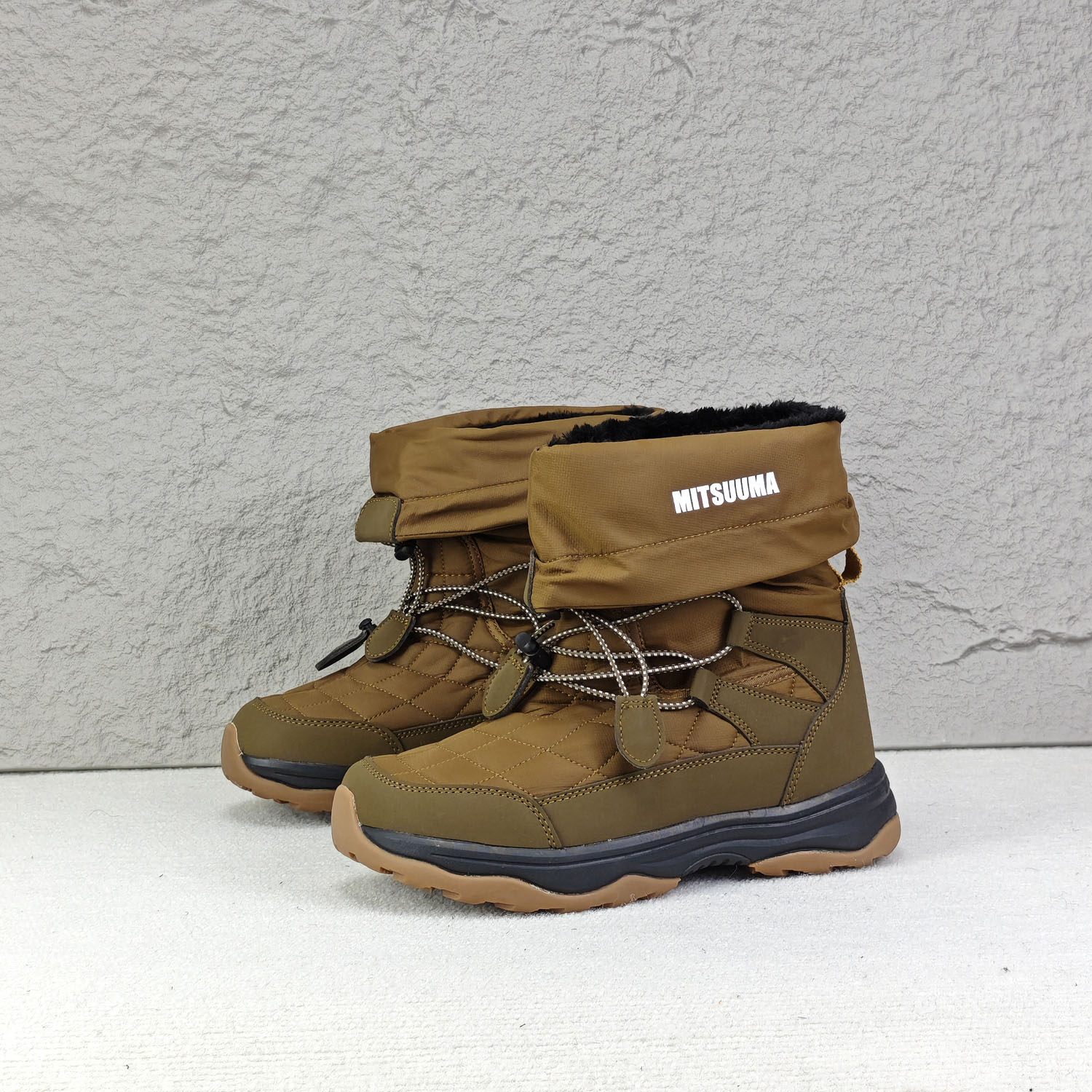 4E宽楦轻量户外保暖雪地靴防水靴