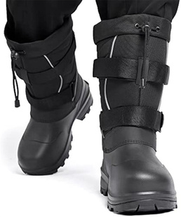 出加拿大男士耐严寒-30度户外护猎靴 防水防雪保暖高筒锁温雪地靴