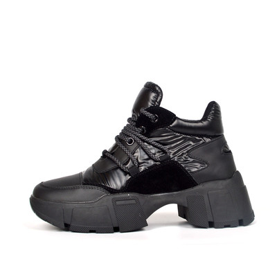 MILANA增高女系带百搭运动休闲鞋