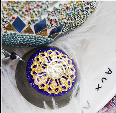 bestiny男女水晶学生吊坠学习