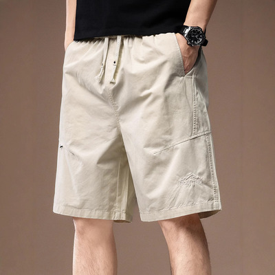 美式户外休闲运动短裤山系五分裤
