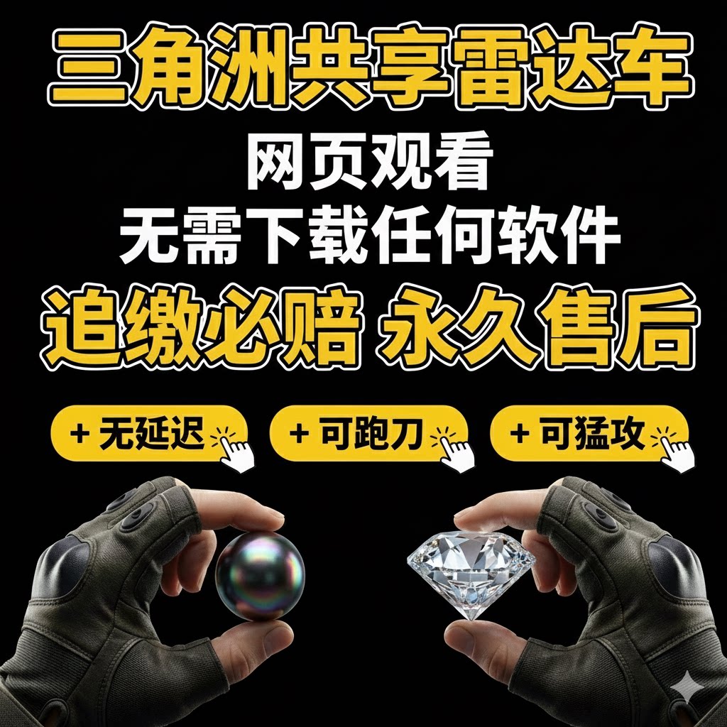 三角洲雷达共享网页分屏手机电脑通用稳定寻宝鼠护航主播同款