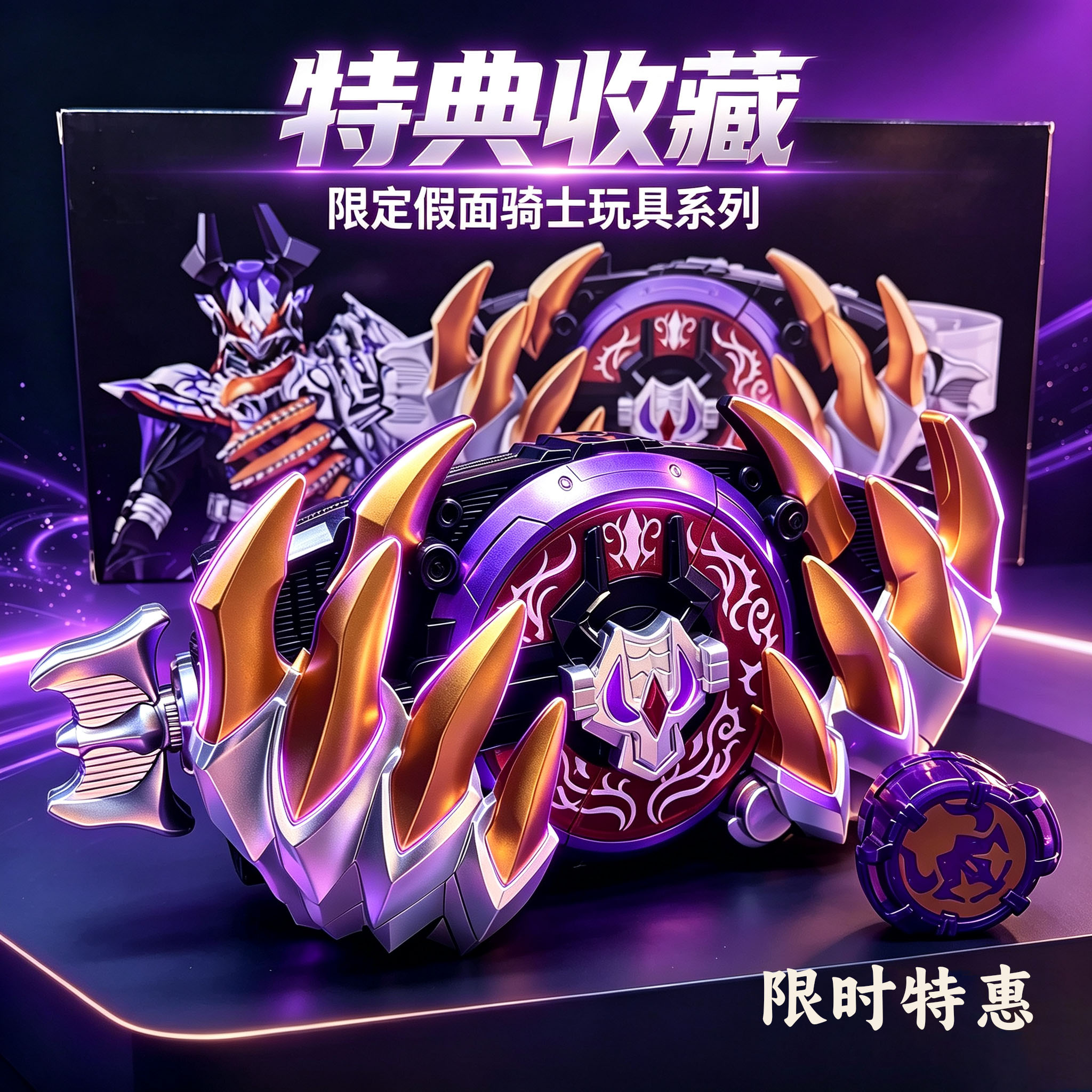 万代假面骑士机甲限定特典玩具图片