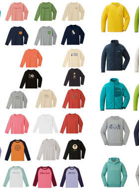 【清仓】秋冬M*O长袖亲子T恤童装男女童打底衫儿童长袖上衣