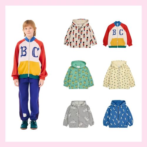 【清仓】秋冬BC外套卡通满印加绒连帽外套男女宝宝上衣外套童装