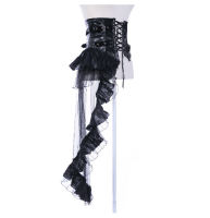 Mosigh ╋RQ-BL GOTHIC retro cosplay gorgeous rose velvet matching waist sealed-piece dress 21107 thumbnail 4