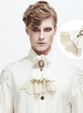 ╋魔叹╋DEVILFASHION哥特GOTHIC复古宫庭领结领围领花AS058AS068