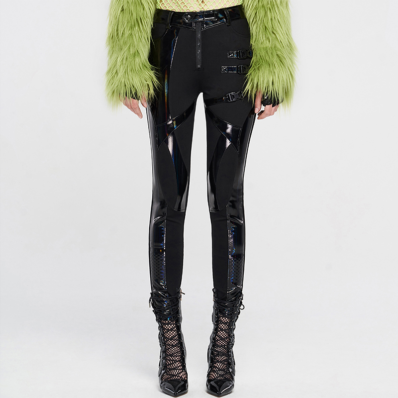 PUNKRAVE长裤魔叹gothic炫彩