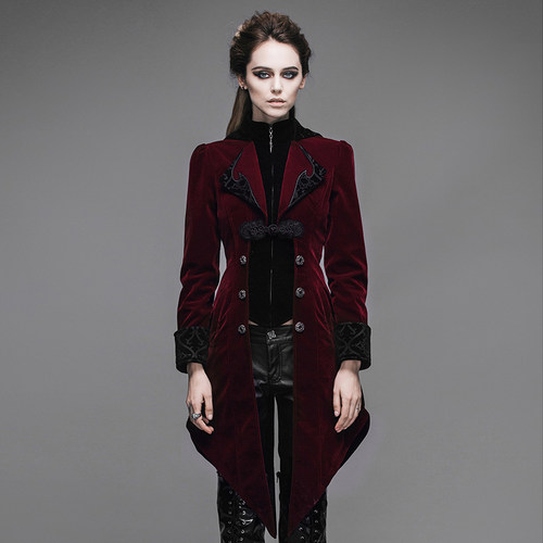 DEVILFASHION风衣外套魔叹朋克