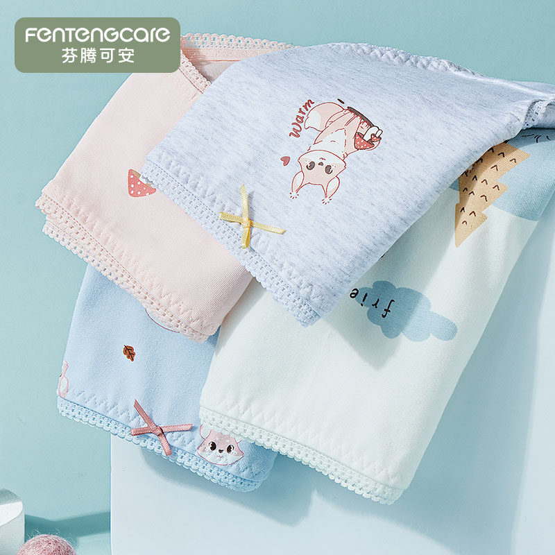 芬腾可安内裤女生纯棉10A抗菌可爱少女学生卡通三角裤女士短裤女,女士内衣/男士内衣/家居服,女三角裤,淘宝优惠券,粉丝福利购,淘宝优惠卷