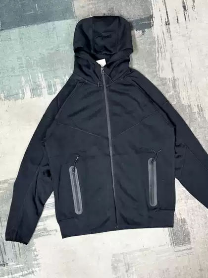 FB7 Men's Air Layer Cotton Knit Hooded Zip-Up Jacket Sport Casual Top Coat 922 - Spring & Autumn New Arrival