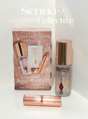 CT套装枕边话口红1.5g+定妆喷雾15ml+面霜1g,/生日礼三件套