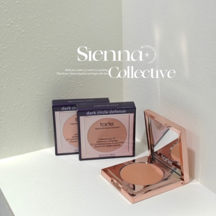 Tarte粘土CC眼部遮瑕膏2.3gLight-Medium Peach/Medium-Tan Peach