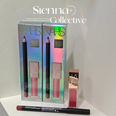 Nars娜斯圣诞套装（Orgasm高潮3.7ml+唇线笔1.1g）mini装