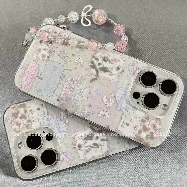 新款ins猫咪小狗手机壳