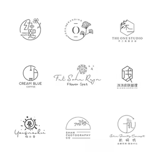 logo设计原创商标品牌标志公司企业字体店名水印店铺头像注册