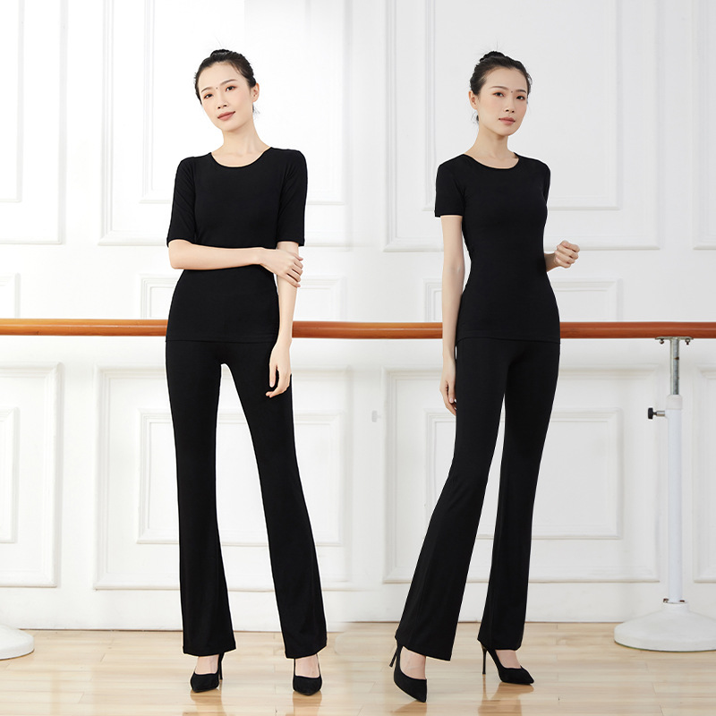 柏曼伽体训练服装女套装走秀礼仪