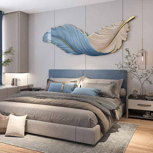 卧室现代简约温馨网红装饰画