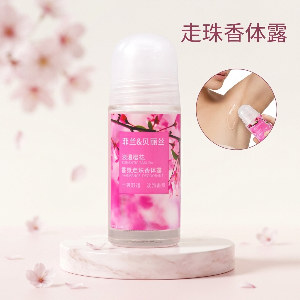 腋下走珠香体露持久去异味留香
